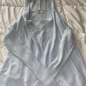 Hollister Blue Knit Sweater